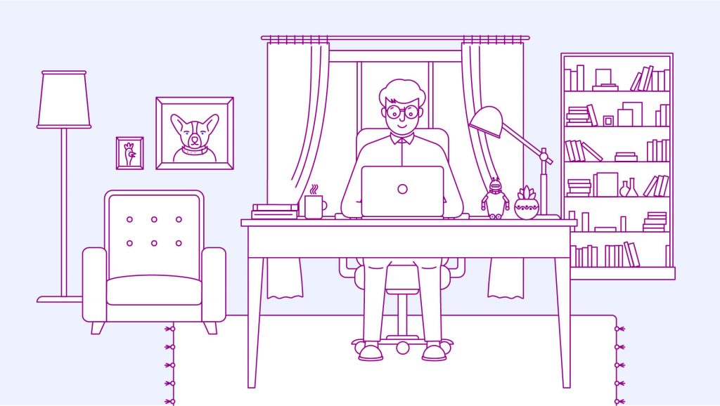 How to work from home and not get crazy: Work organization